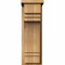 Ekena Millwork Pescadero Rough Sawn Corbel w/Backplate, Western Red Cedar, 8"W x 12"D x 24"H COR08X12X24PEC01RWR - alternate 2